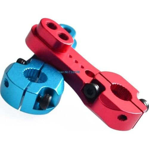 5pcs/lot Aluminum 25T Servo Arm Horn for HD Servo MG995 MG996R MG946 RED