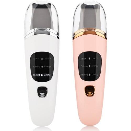 Deep Face Cleaning Vibrate Skin Scrubber Ion Acne Blackhead Remover Peeling Shovel Cleaner Facial Massager Lift Machine