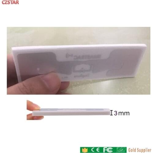 Free shipping dogbone Bib Transponder impinj monza race timing systems sports event smartrac dogbone foam tags bib number tags