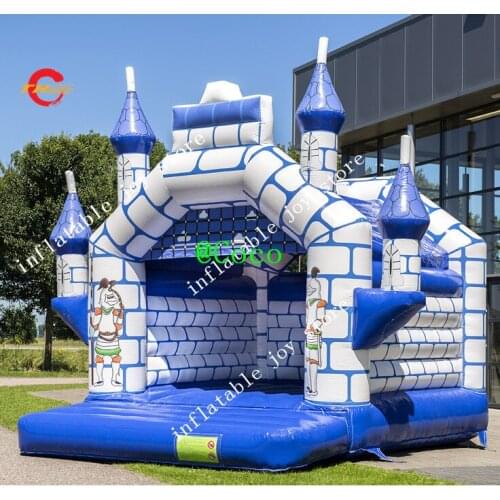 Free air ship to door!4.5x4m custom big inflatable castle,inflatable bouncer house, good quality bounce castle house