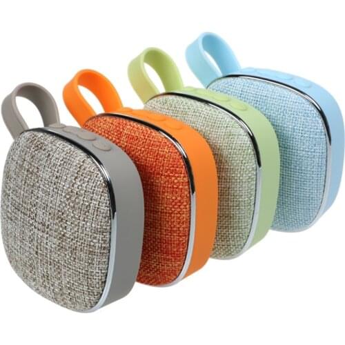 Wireless Mobile Mini Speaker Outdoor Fabric Bluetooth 5.0 Speaker Support TF 32G Card Bluetooth Audio HIFI Dropshipping