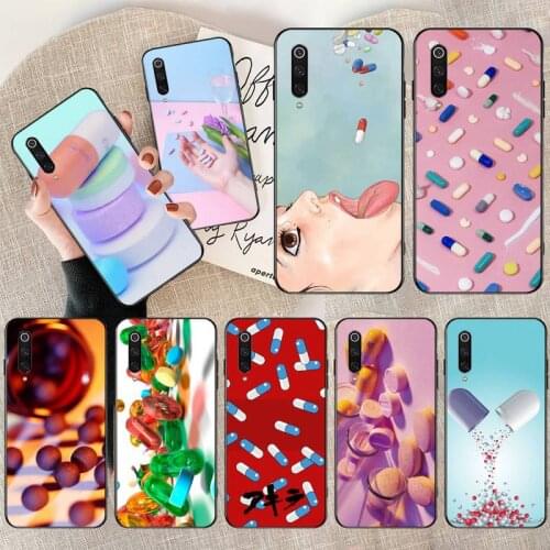 Cartoon Drug Art Phone Case for Xiaomi Mi Note 10 Lite Mi 9T Pro xiaomi 10 10 CC9 Pro 9SE