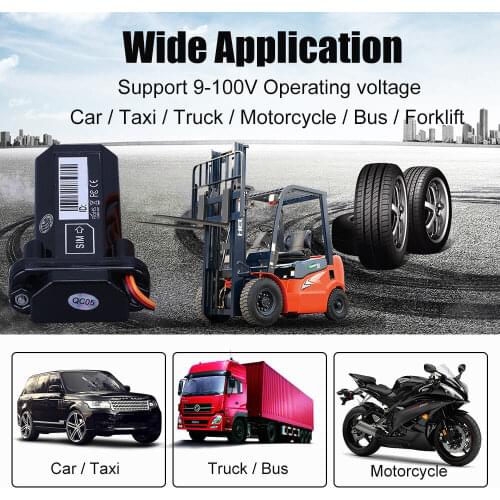 3G GPS Tracker 9-100V Waterproof Car Tracker Motorcycle Geo-fence Anti-theft Realtime Tracking Mini GPS Locator