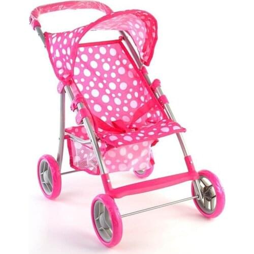Polka dot 4 Wheel Stroller