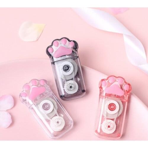Creative Cat Claw Correction Tape Cute Girl Heart Student Use Correction Tape Cartoon Correction Tape Homework Correction Tape