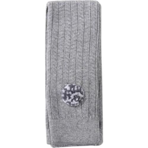 Autumn Toddler Baby Stockings Girls Soft Pants Leggings Children Cute Stretchy Plush Ball Trousers Bottoms Leggings Newest