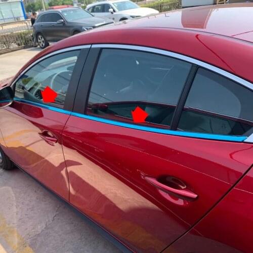 For Mazda 3 Axela 2020 Window Frame Trims