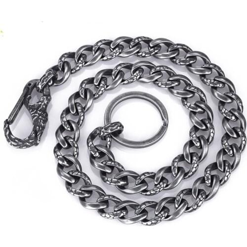 Punk Gothic Retro Nostalgic Pants Chain foreign trade bursts waistband wholesale