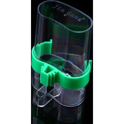220ml Bird Water Drinker Feeder Waterer Pet Bird Supplies Dispenser Bottle Drinking Cup Bowls for Pet Parrot Feeding Cage