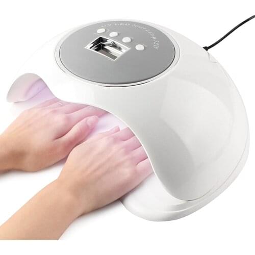 2019 BLUEQUE profession 72W two hands uv led nail gel lamp for nail polish dryer