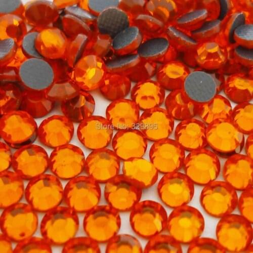 SS6-SS40 Jun DMC HotFix Rhinestones Flatback Glass Iron-on Stone For Crafts garment shoes bags scarf nail jeans Decorations