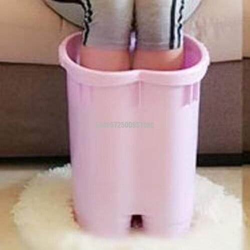 Calf Bath Bucket Soak Calf Zusanli Thin High Water Saving And High Foot Thick Massage Plantar Plastic Foot Bath Bucket