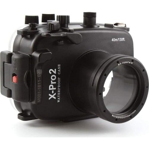 Waterproof Underwater Diving Camera Housing Hard Case for Fujifilm Fuji x-Pro2 x-pro xpro 2 Mark II 16-50mm 35mm Lens