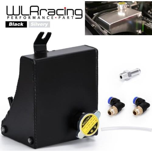 WLR - 240SX S13 SR20DET KA24DE KA24E KA24 Aluminum Coolant Overflow Tank Reservoir Kit For Nissan (Fits: 240SX) WLR-TK47