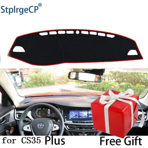 For changan cs35 plus 2018 2019 2020 dashboard mat Protective pad Shade Cushion Pad interior sticker car styling accessories