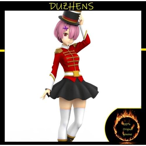 100% Original genuine Re:Zero kara Hajimeru Isekai Seikatsu RAM Nutcracker Action Figure Anime Figure Model Toy Figure Doll Gift