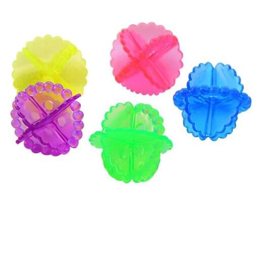 4pcs EcoFriendly Reusable Dryer Ball Replace Laundry Washer Fabric Softener Wrinkle Releasing Dryer Ball In Laundry Balls