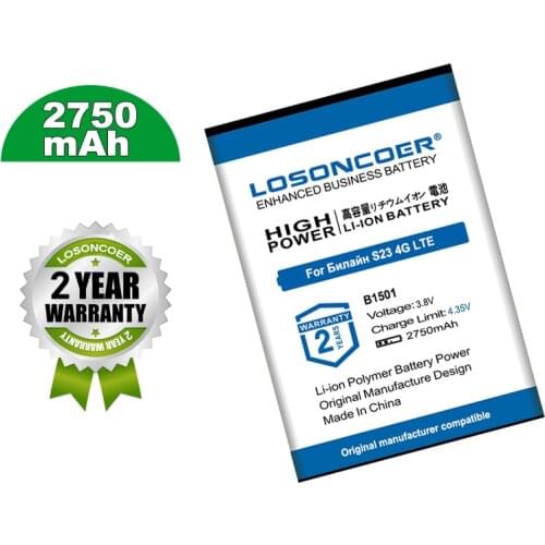 LOSONCOER Battery 2750mAh B1501 WD670 Battery For Beeline S23 874FT MTS 874 FT 4G LTE Wi-Fi WIFI Router Hotspot Modem