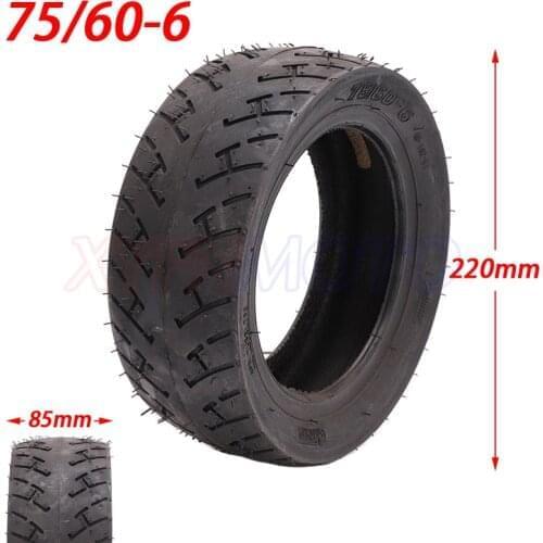 75/60-6 tires tubeless vacuum tyres for Electric Gas Scooter 75/60-6 assembly motor hub