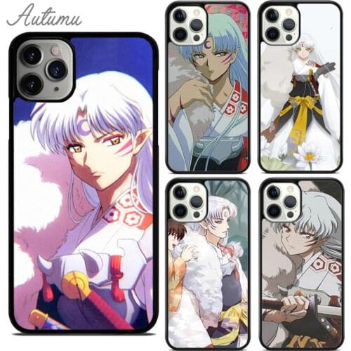 Inuyasha Sesshomaru Anime Phone Case for iPhone 11 12 Pro Max mini X XR XS SE 2020 5 6S 7 8 Plus Samsung Galaxy S8 S9 S10 Cover