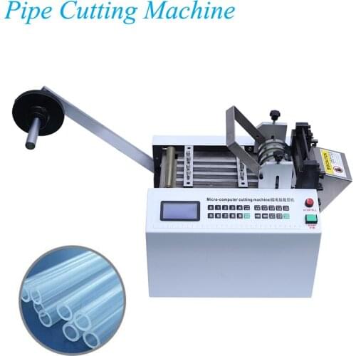 DG-100B Automatic Computer Wire Cable Tube Pvc Paper Cutting Machine 220V