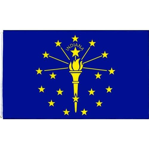 90x150cm state indiana flag