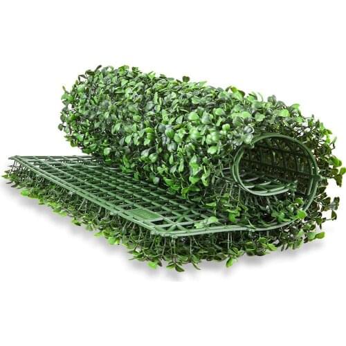 Artificial Plant Lawn Grass Fake Decorative Wall Plant Artificial Interior Outdoor Decoration Boxwood Garden Panel Privacy
