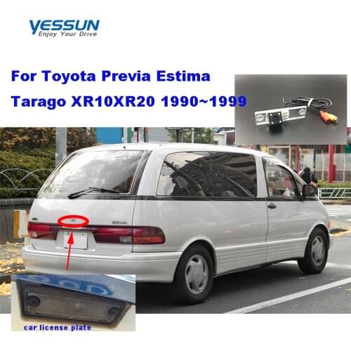 Yessun Car Rear View camera For Toyota Previa Estima Tarago XR10XR20 1990~1999 Toyota Estima HD CCD Night Vision rear camera
