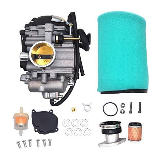 Carburetor With Intake Manifold For Yamaha BEAR TRACKER 250 YFM250 Bear Tracker YFM 250 1999-2004 ATV With Intake Manifold Boots