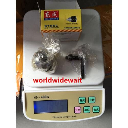 Key Type Drill Chuck 3/8"-24UNF Thread Mount 1.5-10mm Capacity Range