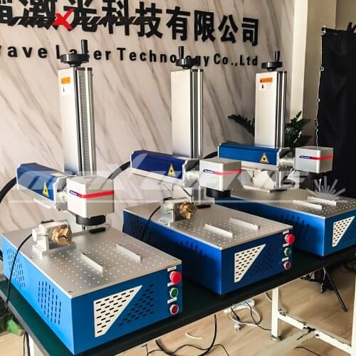 Mini Raycus 30W 20W 150*150mm Fiber Laser Marking Machine Metal Marking Machine Laser Engraving Machine Nameplate Laser Marker