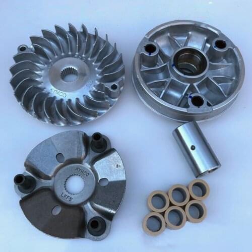 Motorcycle Puli Plate Aluminum Wind Leaf Bead Front Drive Clutch for Kymco Xciting S400 Xciting400