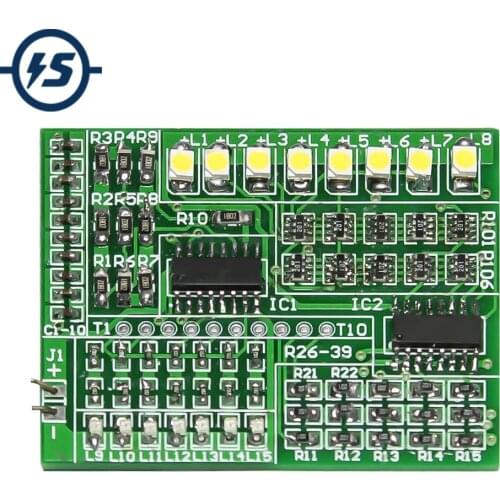 Electronic DIY Kit RGB LED Flashing Controller SMD Component Welding Practice Electronic Suite