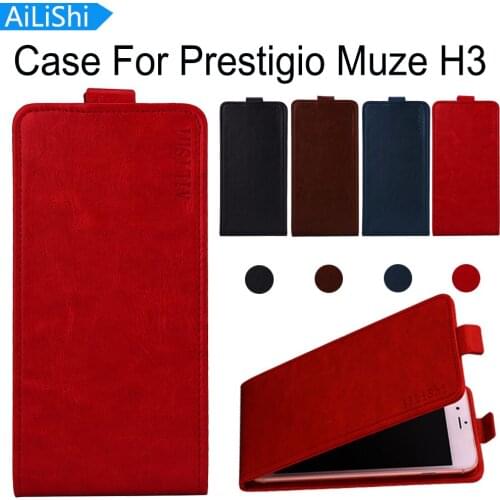 AiLiShi Factory Direct! Case For Prestigio Muze H3 PU Flip Luxury Leather Case Exclusive 100% Special Phone Cover Skin+Tracking