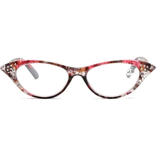 2019 New Reading Glasses Women Men Cat Eye Lightweight Presbyopic Reading Glasses 1.0 1.5 2.0 2.5 3.0 3.5 4.0 Presbyopia Eyewear