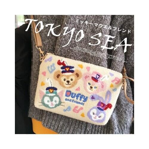 Original Disney Cartoon characters Daffy Shirley Stella Rabbit Tony Cat Lady Embroidered Handbag Crossbody Bag