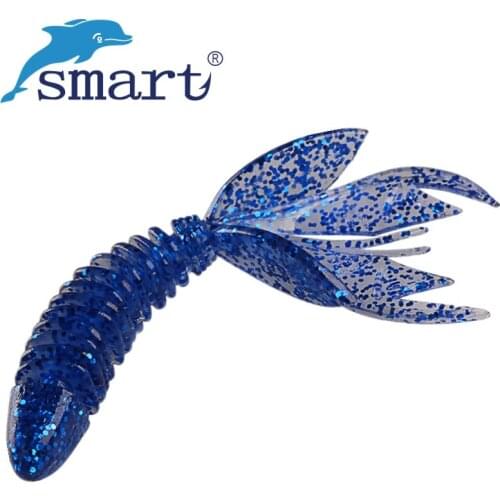 SMART Soft Bait 5Pcs 10cm 7.8g Fishing Lure Silicone Baits Iscas Artificial Para Pesca Fishing Wobblers Leurre Peche Esfishing