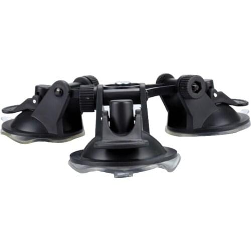 GAQOU Low Angle Go Pro Suction Cup Mount Camera Car Glass Sucker for GoPro Hero 7 6 5 Session SJCAM Xiaomi Yi 4K h9 Camera