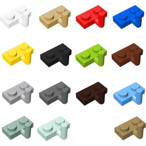 Guduola Special Plate 1x2 with Hook (5mm Horizontal Arm) 43876 / 88072 MOC Building Block Parts 60pcs/lot