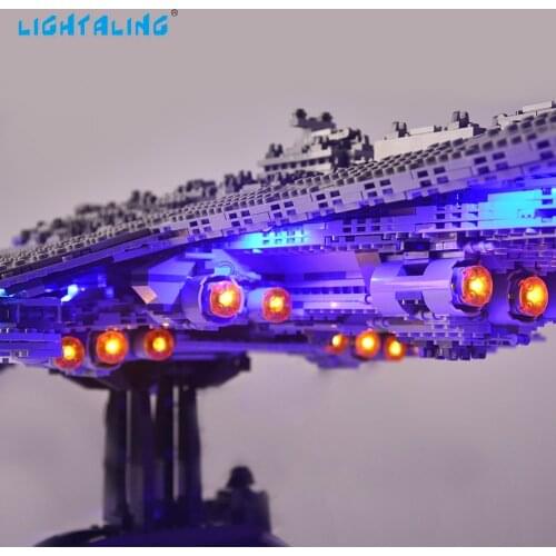 LIGHTALING Led Light Kit For 10221 Star War Super Star Destroyer Compatible With 05028 35003 , NOT Blocks Model