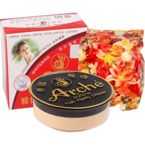 Thailand Arche buritine Pure Pearl Beauty Cream Concealer For Acne Feckles Whitening Sun Uv Protection 15g/pcs