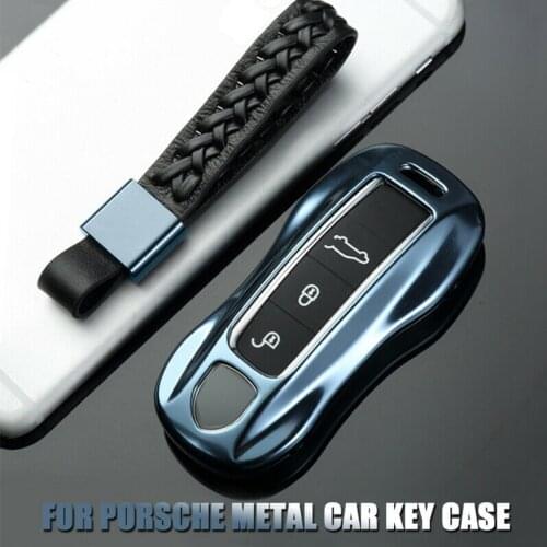 1Pcs Car Remote Smart Key Case Key Covers for Porsche Panamera 911 Cayenne Macan Car Accessories for Girls