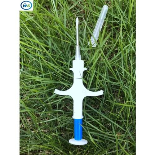 100pcs/lot 134.2KHz ISO FDX-B Animal Dogs 2.12*12mm Pet Microchips Transponder Syringe animal Id Implantable Syringe injector