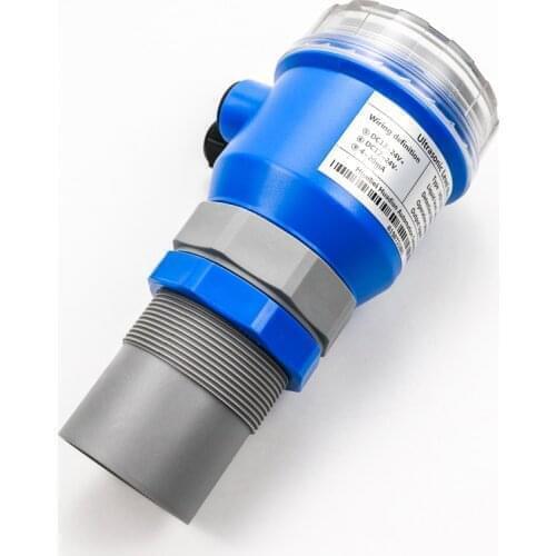 4-20Ma RS485 Water Ultrasonic Level Meter For 5 Meter Depth Tank With LCD Display