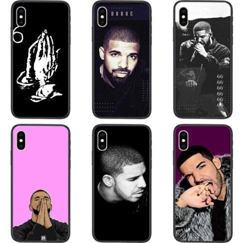 Black Funda Luxury Bumper Fashion For Galaxy Note 20 10 9 8 Ultra Samsung M51 M31 A7 A8 J6 J8 2018 A10S A11 Drake Trap Rapper JR