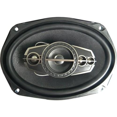 1 Pair 6x9 Coaxial Car Speaker With Bass & Tweeter Audio Automotive Car HiFi Speaker Full Range Bubble Gum Edge Speakers