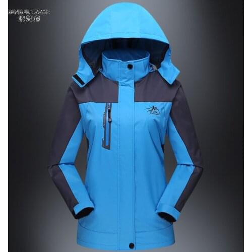 Women Outdoor Jacket Windproof Waterproof softshell coat Thermal Camping Trekking Coat Fishing Climbing Hiking Jackets