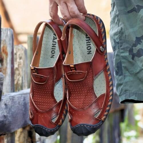 Men Outdoor Sandals Men Summer Shoes Sandals Sandalias De Cuero Para Hombre Sandal Mens Dress Leather For Sandles Gladiator