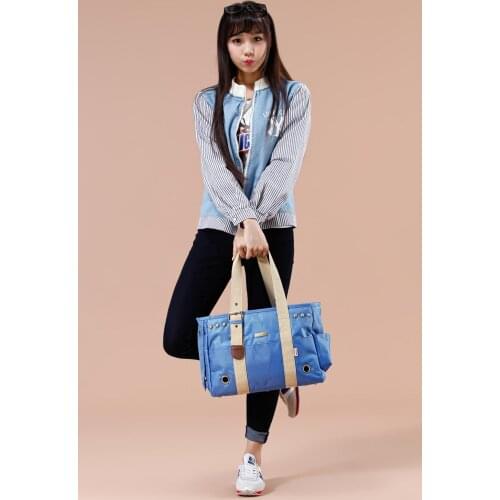 Soft Sided Pet Carrier Low Profile Travel Tote with Fleece Bedding Premium Zippers & Safety Clasps Under Seat Compatibility