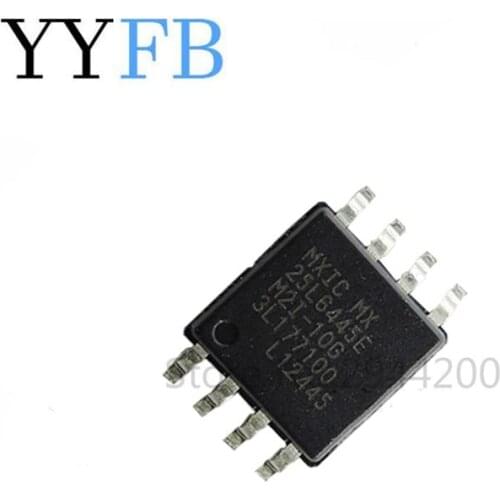 MX25L6445EM2I-10G MX25L6445E 25L6445EM2I-10G 25L6445 SOP8 8MB flash 64MBit router chip original